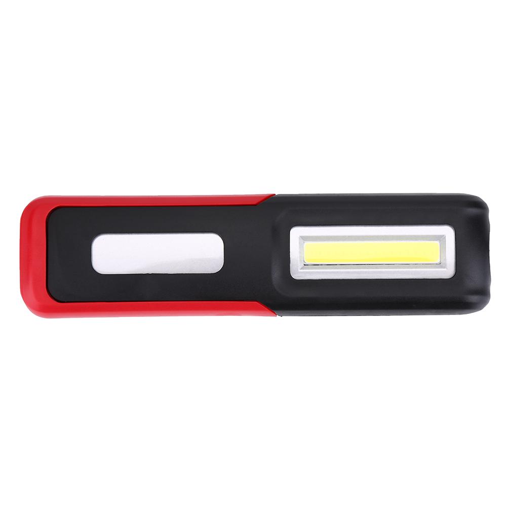 

Портативный USB Перезаряжаемый Светодиодный COB Рабочий Фонарь Свет Уличный Магнит Крючок Фонарик(синий)