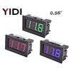 5/10pcs Digital 0.56 Ammeter Voltmeter DC 4.5-30V 0-100V AC 30-500V 10-600V Voltage Amp Meter Detector Monitor Calibrate Reading