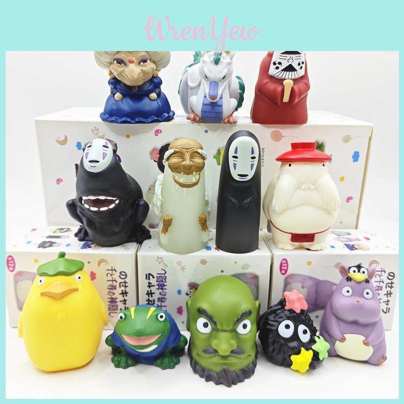 Figura da Collezione dell'Uomo Senza Volto dall'Anime La Città Incantata Realizzata in Materiale ABS Per Regalo