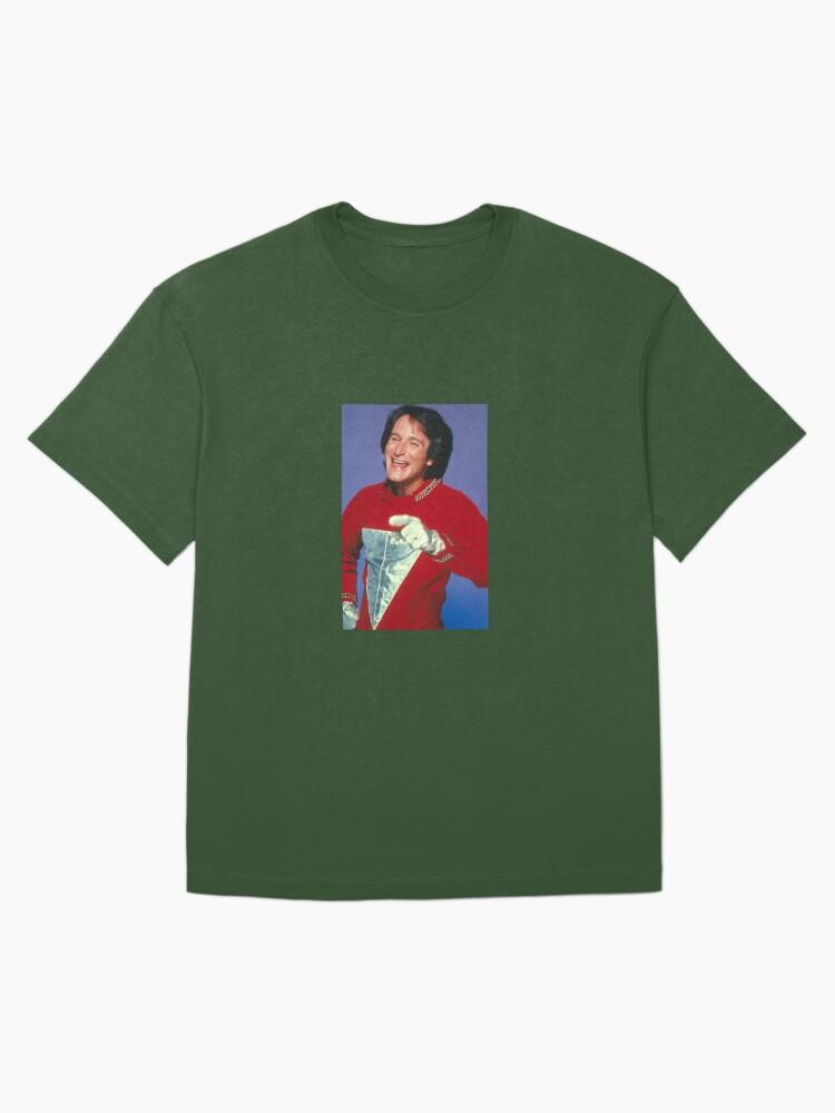 Mork From Ork Robin Williams Mork and Mindy Poster Oversized Unisex T-Shirt