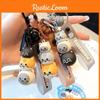 Cat Whimsical Jinnew And Fish Stack Keychain Delightful Resin Key Ring Perfect For Gifts