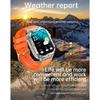 New Rugged Military Smart Watch Outdoor Sport Bracelet 1.96'' HD Display Sports Fitness AI Voice Smartwatch