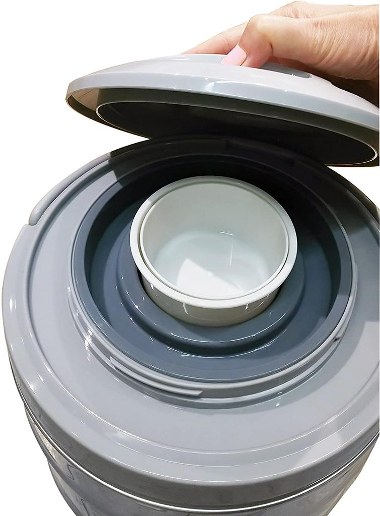 Bestco Water Jug with Cup, 8.1L, Silver, MA-1914 (Private Order)