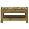 Garden Stool 62 X 30 X 32 Cm Pressure Treated Pine Wood