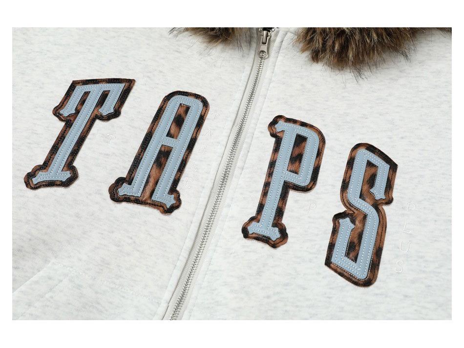 TaelePlus Unisex Embroidered Loose-Fit Hoodie Jacket TP361