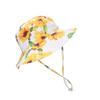 Baby Beach Sun Hat Breathable Fashionable Flower Pattern Children Outdoor Bucket Hat