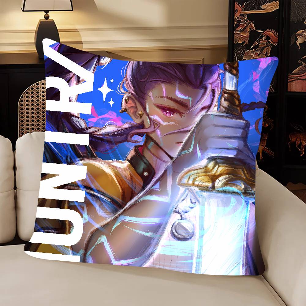 Popular K-KPopS Cool D-Demon Top H-Hunters Pillow Case Cushion Cover Decor Home Throw For Couch Camping Pillow Cover Decorations