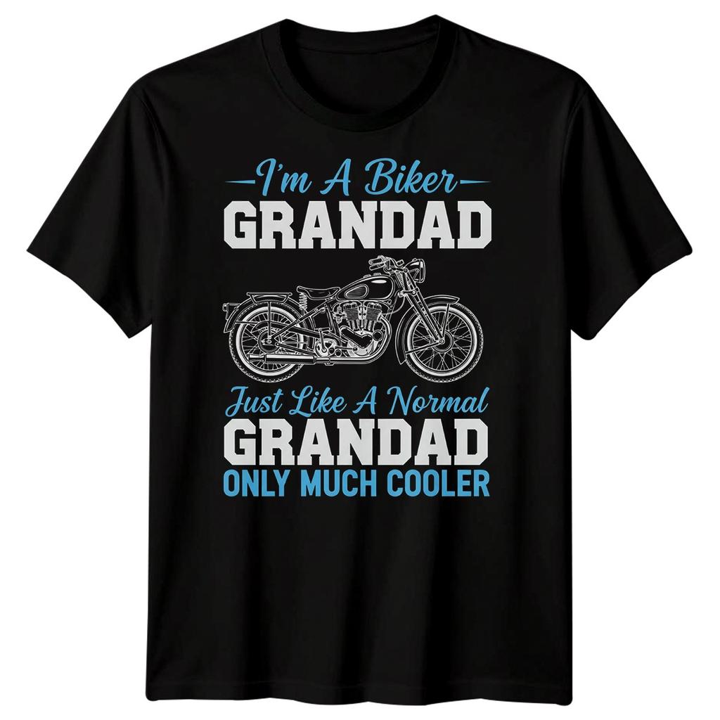 Im A Biker Grandad Just Like A Normal Only Much Cooler Unisexs Biker TShirt Tee