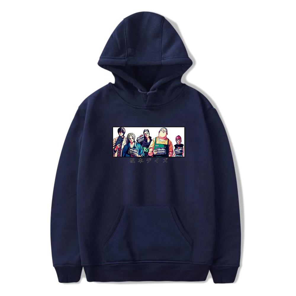 Anime Sakamoto Days Hoodie Merch Unisex Winter Langarm Pullover mit Kapuze Streetwear