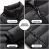 Men's Stand Collar 90% Down Puffer Jacket