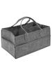 Baby Stroller Accessories Organizer Mommy Tote Bag Foldable Storage Baby Diaper Hanging Bags Thicken Portable Mom Tote Basket