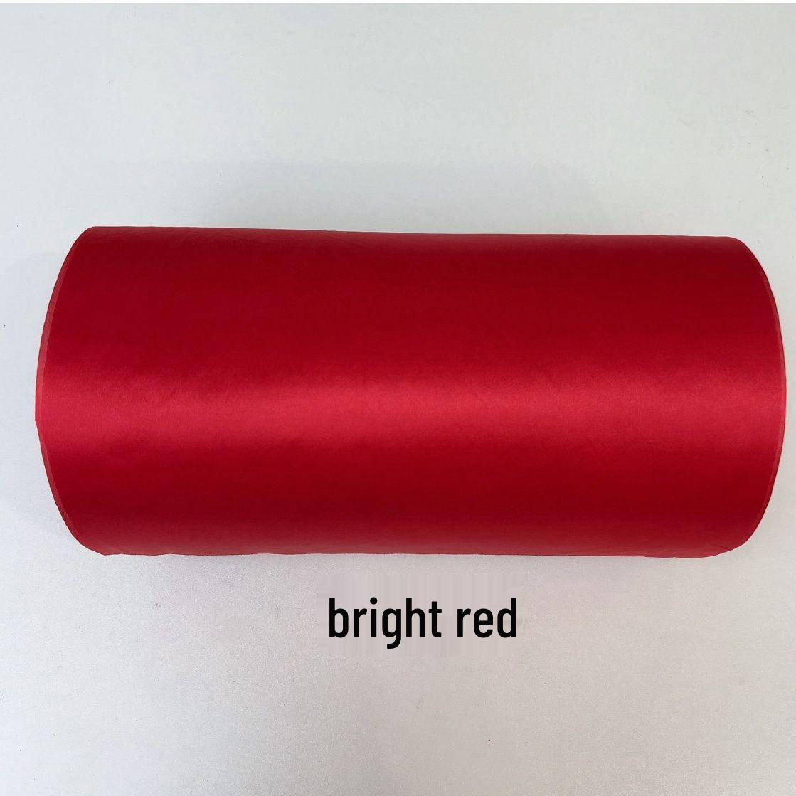 

Красные эластичные свадебные драпировки из молочного шелка для лестничных перил и потолков в помещении