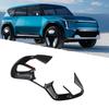 1*High-Quality For KIA- EV9- ABS Carbon Fiber Accessory Car Inner Steering Wheel Frame Trim Direct-Installation