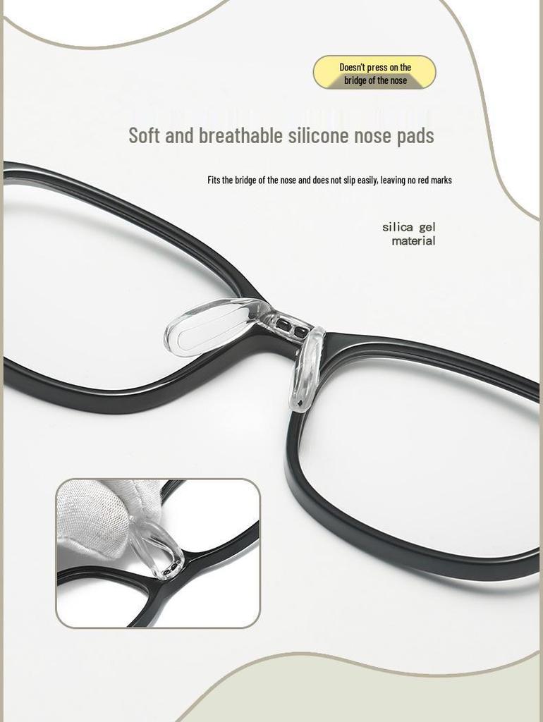 Children's TR90 Prescription Glasses Frame for Boys & Girls, Anti-Blue Light, Minimalist, Ages 8-12