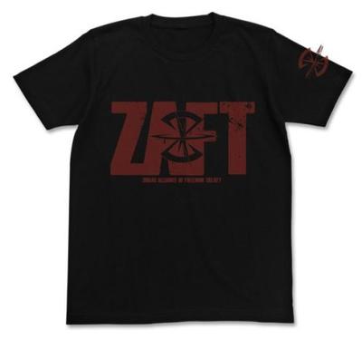 Mobile Suit Gundam SEED ZAFT Logo T-Shirt Black XL