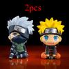 9cm Naruto Anime Figur Uzumaki Naruto Kakashi Uchiha Sasuke Itachi Niedliche Spielzeuge Q Figurals Action Figur Modell