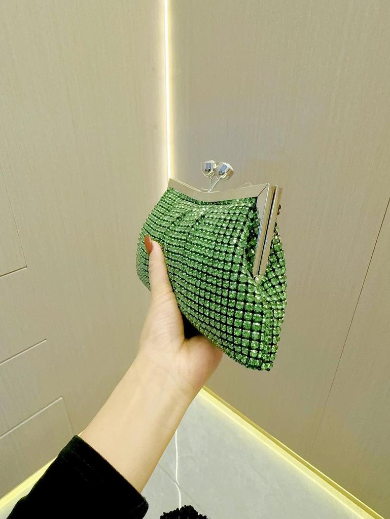 Sparkling Rhinestone Evening Clutch – Perfect for Brides and Banquets