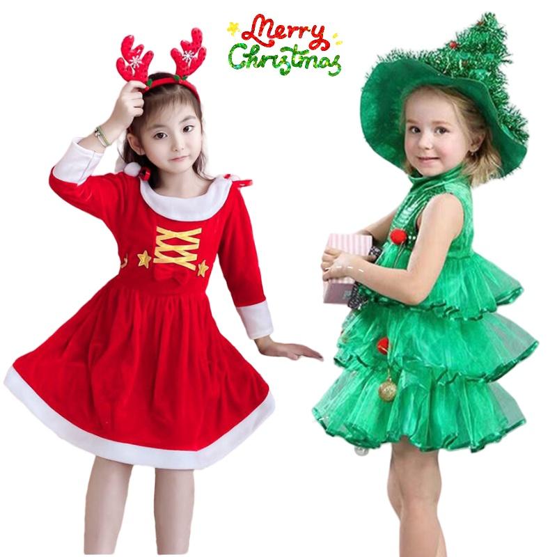 Girls Christmas Costume For Cosplay Cute And Lovely Princess Style European And American Fashion