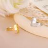 Cute Cat Kitten Ring for Women Girls Stainless Steel Finger Rings Fashion Animal Jewelry Valentine's Day Gift Wholesale
