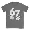 Humor 6 7 Christmas Six Seven Meme T-Shirts Men O Neck 100% Cotton T Shirts  Short Sleeve Tee Shirt Gift Clothing