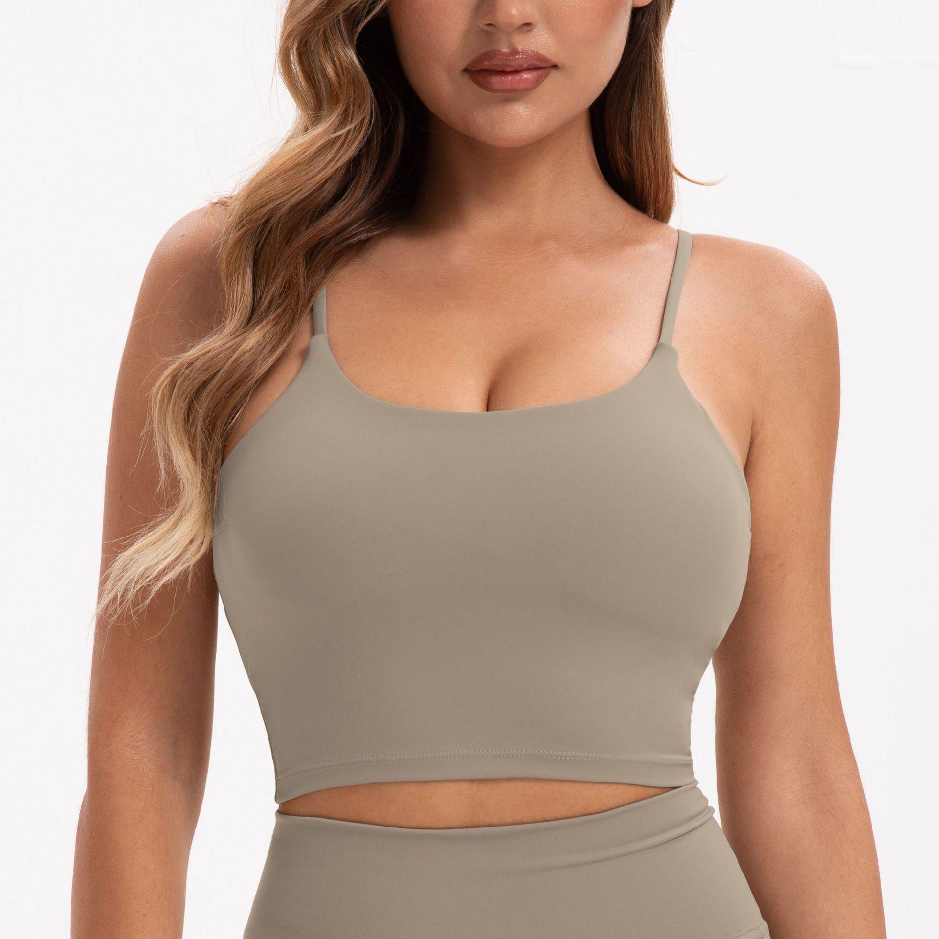 

Жіночий спортивний комплект з високоеластичної нюдової спідниці та топу - Йога, Фітнес, Теніс XL