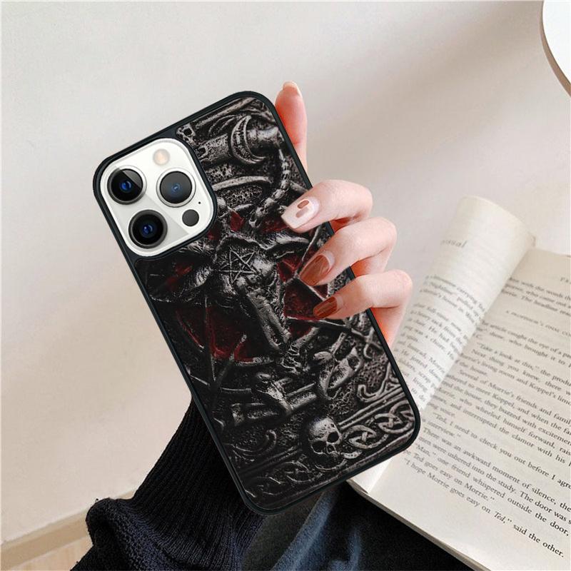Devil Satan Mobile Phone Cases Cover For iPhone 17 Air 16 16e 15 14 12 13 11 Pro MAX apple Plus Coque