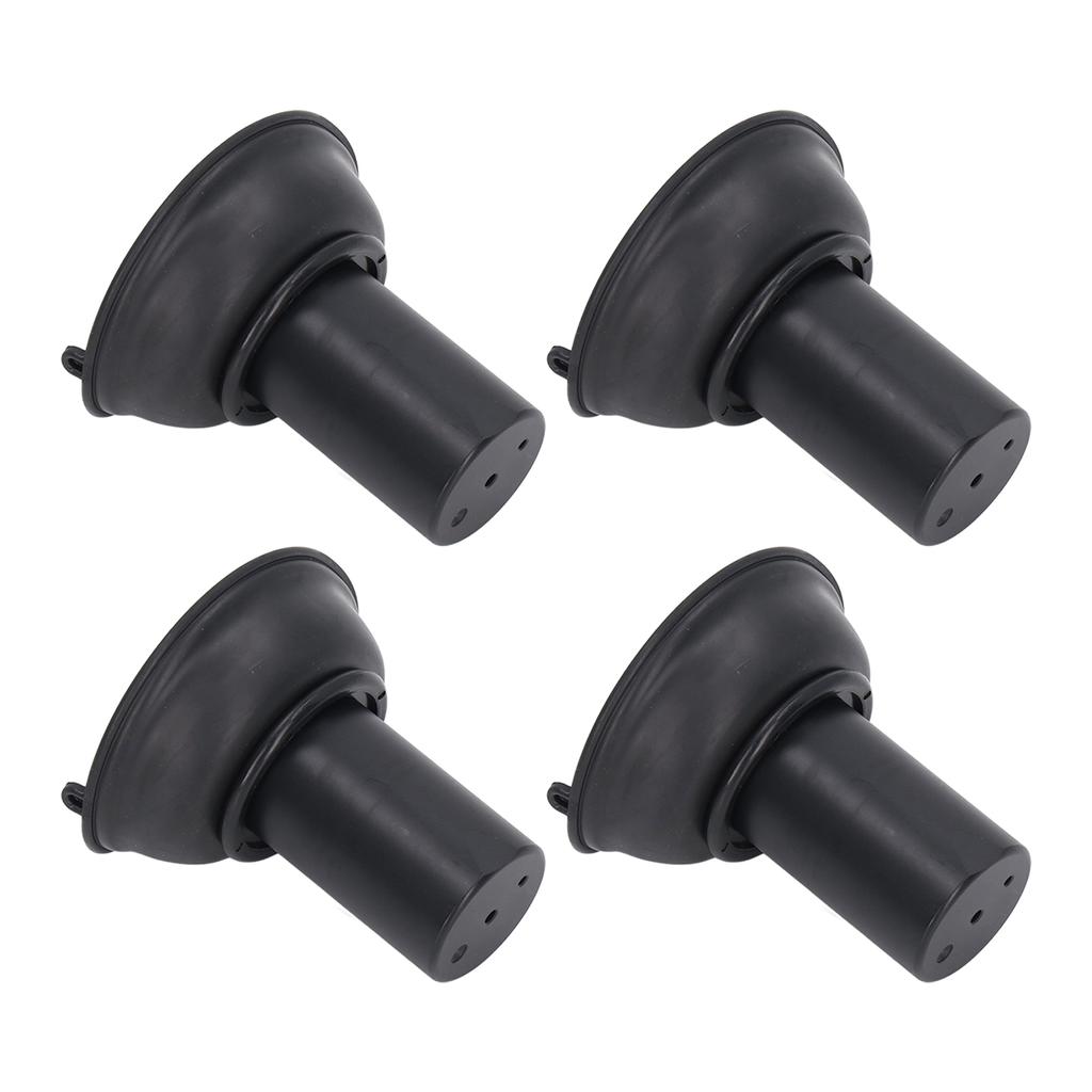 4Pcs Carburetor Vacuum Diaphragm Membrane Replacement for Vmax 1200 VMX1200 1985‑2007