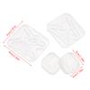 1Set Butterfly Nail Display Stand Diy Silicone Mold 3D Carving Stamping Plates For Tip Holder Nail Practice Stand False Nail Tip