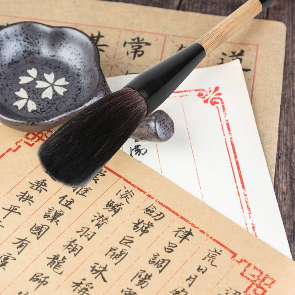 Large Calligraphy Brush Pen Chinese Painting Antithetical Couplet Writing Brush Chinese Traditional Calligraphy Painting Brushes Pen(Bear Hair)