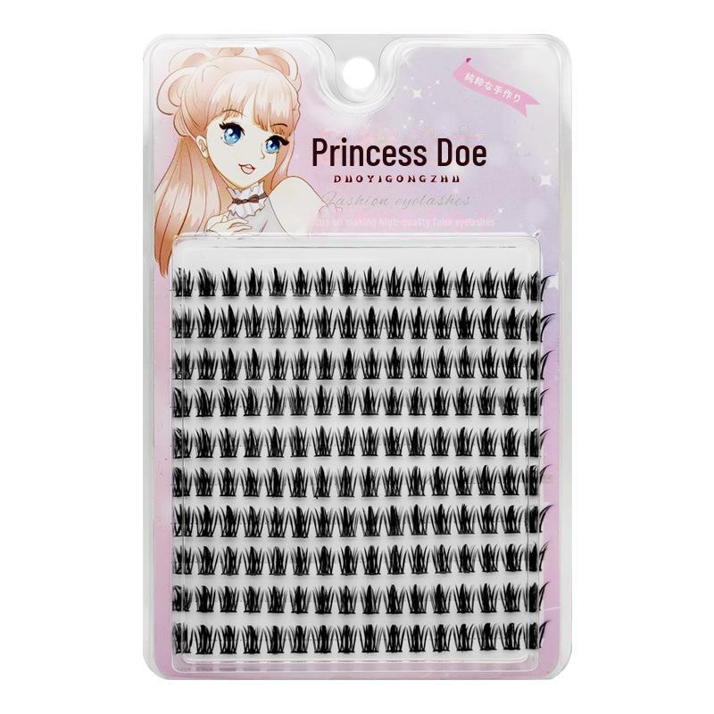 

Ленивая трилогия: Натуральные ресницы Подсолнух - 10 рядов большой вместимости, сегментированные, супер тонкие накладные ресницы для новичков