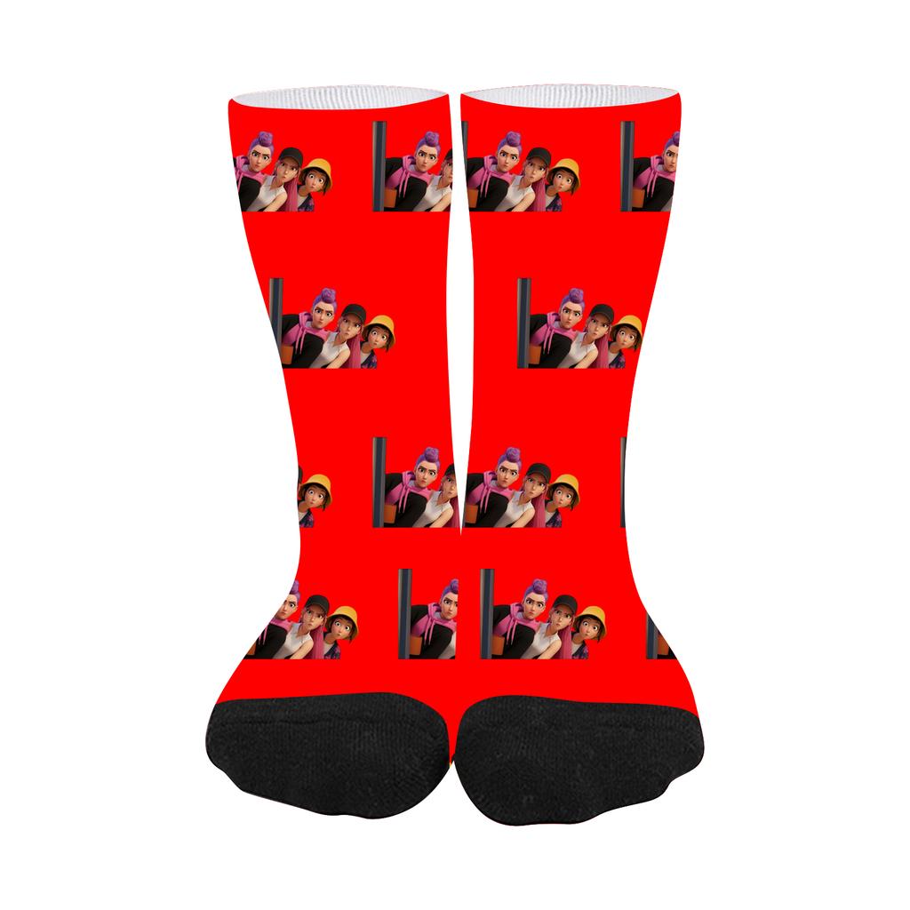 Fun patterned socks , a hilarious gift for boys , girls , men , and women.