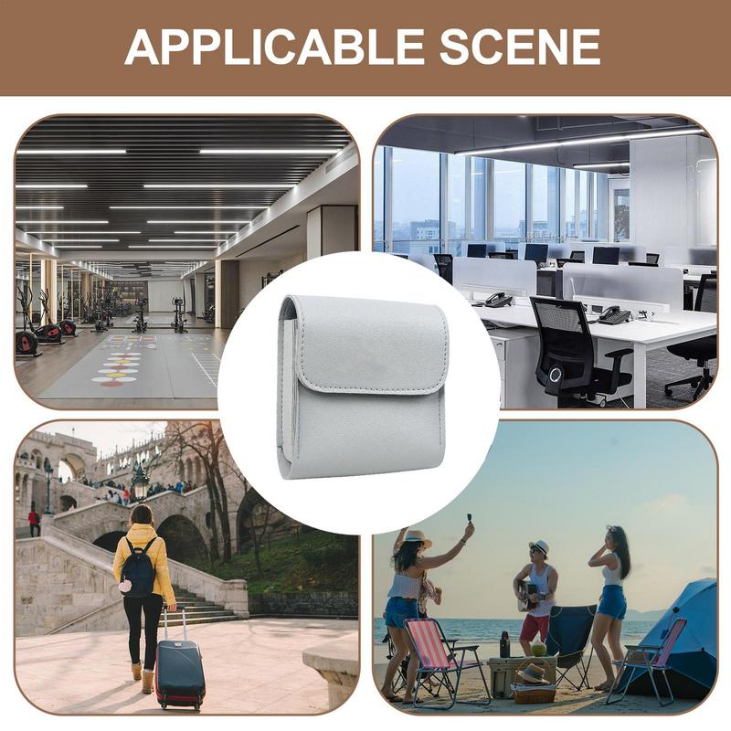 

Hard Carrying Case PU Leather Game Console Bag Waterproof Video Game Organizer Handheld Game Console Bag For Handheld Game червоний