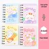 Cute Mini Cartoon Coil Notebook - Portable Pocket-Size Study Journal for Students