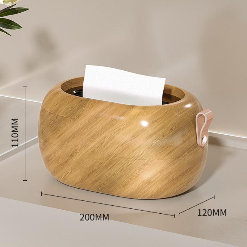 

1Pc Tissue Box Plastic Holder Desktop Tissue Dispenser for Home Office Living Room Durable Safety Wall Countertop жёлтый