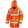 Result Safe-Guard Mens Hi-Vis Motorway Core Coat