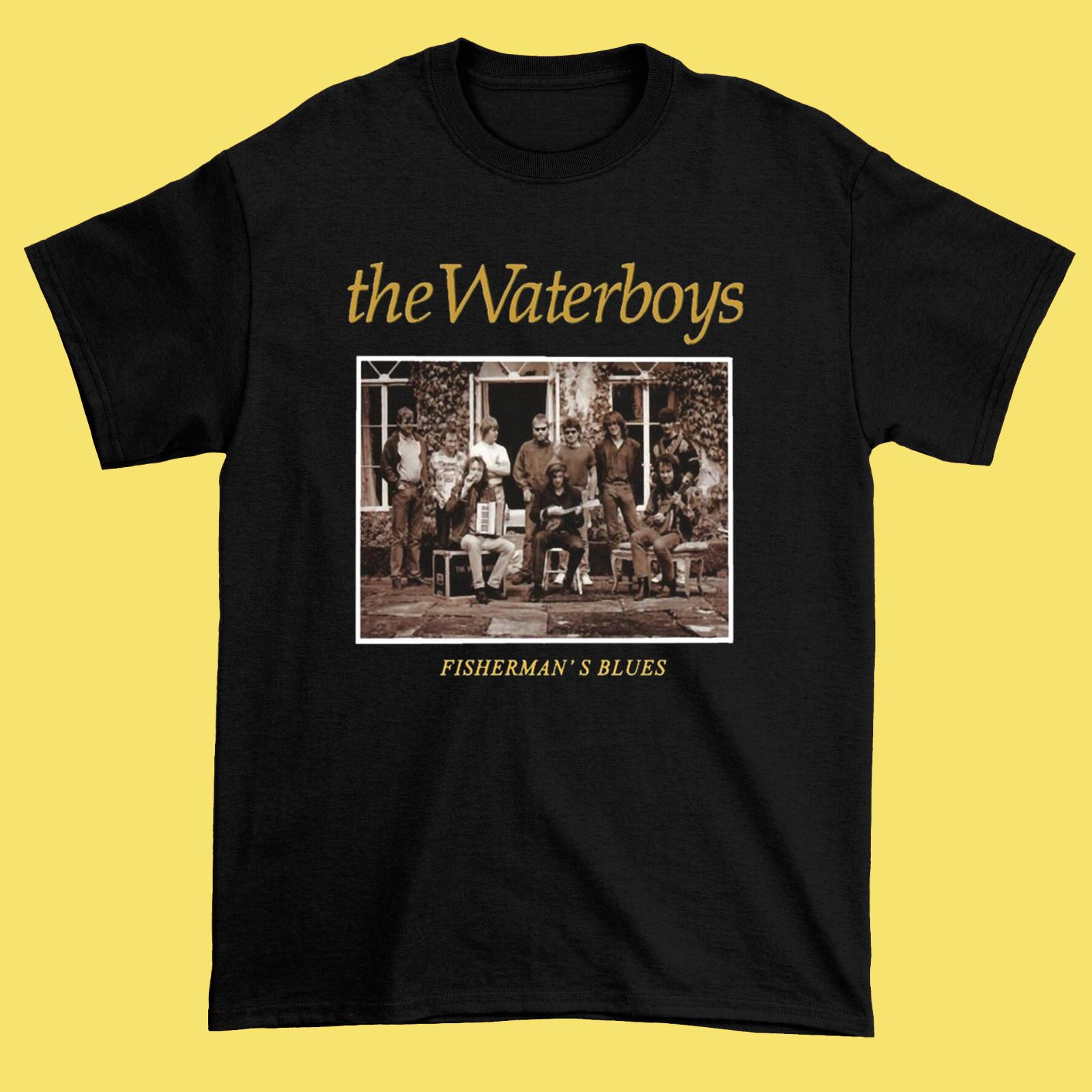 Trend The Waterboys Black Cotton S-5XL Unisex T-Shirt HRB791 M
