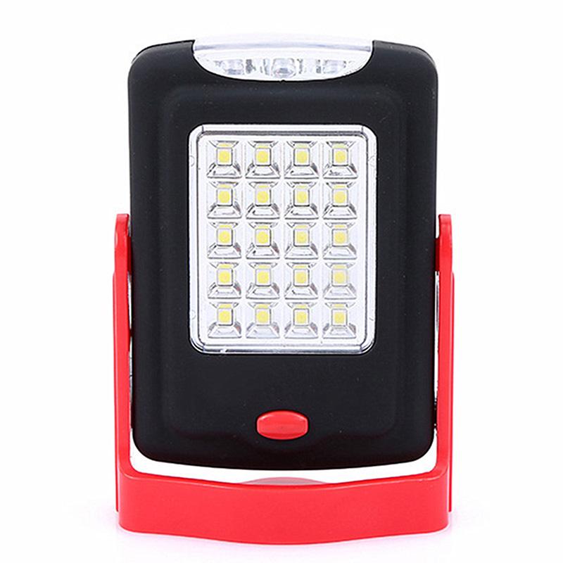 Portable COB LED Work Light for Camping Magnetic Inspecting Torch Flashlight Stand Hanging Emergency Hook Lantern