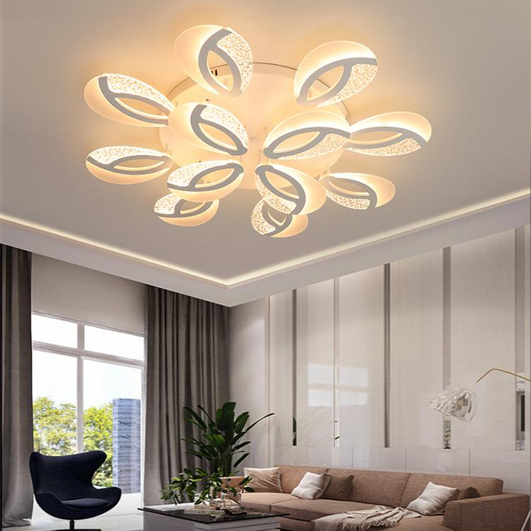 Plafoniera LED Sufragerie Dormitor Alb Restaurant Hotel Vila Lampa Creativa Plafoniera