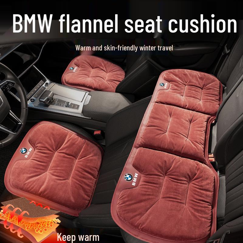 Universal Warm Winter Car Seat Cushion for BMW 1, 3, 5 Series, 530i, X1-X6