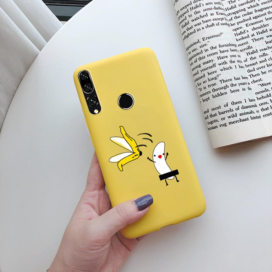 For Huawei Honor 9X STK-LX1 Case Soft Matte Silicon Cute Cat Cactus Cover For Honor 9X Honor9X 9 X Premium Pro Phone Case Bumper