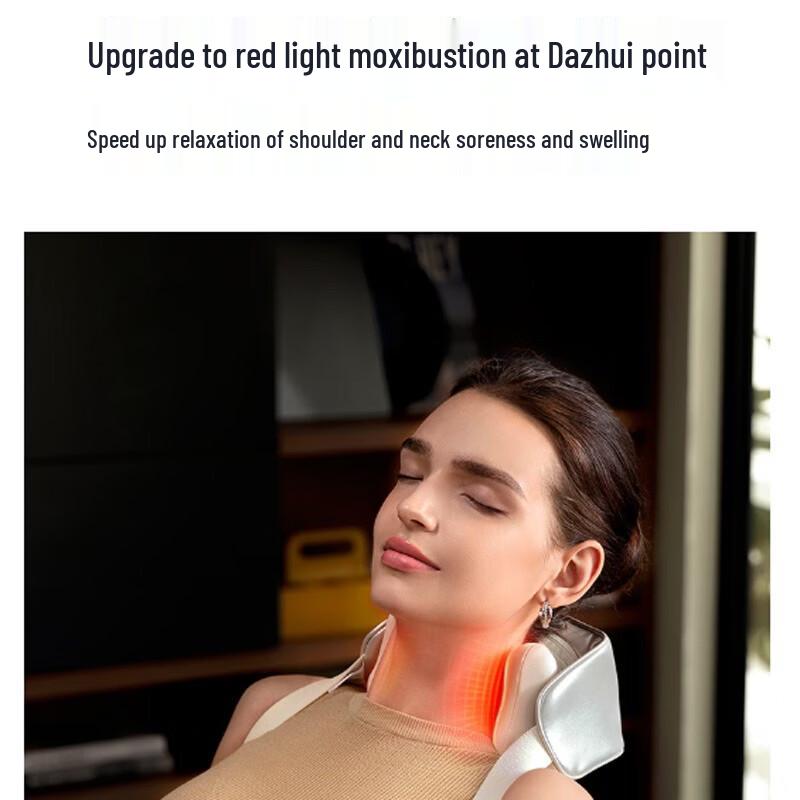 Westinghouse Shoulder & Neck Massager with Red Light Heat CN plug (adapter included)