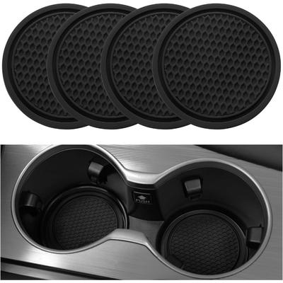 Car Cup Coaster Universal Non-Slip Cup Holders Embedded In Ornaments Coaster Car Interior Accessories