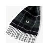 Fred Perry Lambswool Tartan Scarf   Black Cfpu2438137 102 qzgCfpu2438137 102