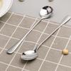 Long-handled Spoons, Stainless Steel Household Seasoning Spoons, Mixing Spoons, Ice Spoons, Milk Tea and Coffee Spoons, Seasoning Spoons