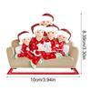 Christmas Tree Family Ornament Hanging Pendant Reindeer DIY Name Card For Holiday Decor Xmas Tree Pendant Crafts Gifts