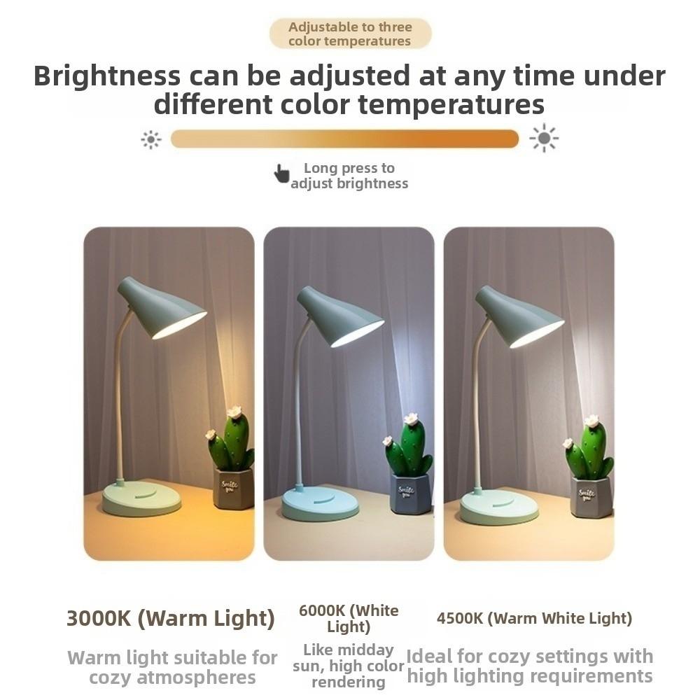 Touch Control LED Table Lamp 3Levels Dimmable Reading Light Energy Saving Desk Lamp  Office Desk