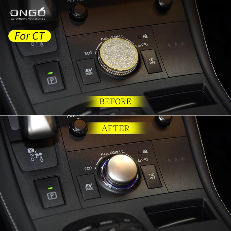 Lexus NX/ES/RX/CT/IS/GS/RC Interior Custom Parts Main Switch Knob Drive Mode Adjustment Knob Metal +