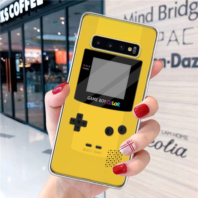 Puzdro na telefón Gameboy Boy pre Samsung Galaxy S20 FE S21 S22 Ultra S10 Plus S10E S8 S9 + S7 Edge J4 Luxusné mäkké puzdro Cas