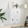 VidaXL Wall Cabinet White 69.5x34x90 Cm 828460