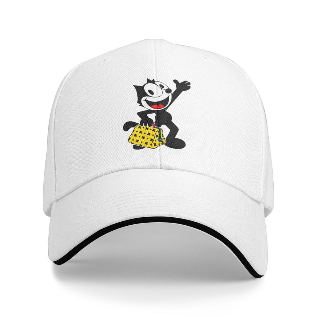 Unisex Baseball Hats Felix The Cat Keep Walking Funny Movie Streetwear Summer Sports Baseball Caps Hip Hop Cap Casquette Hats